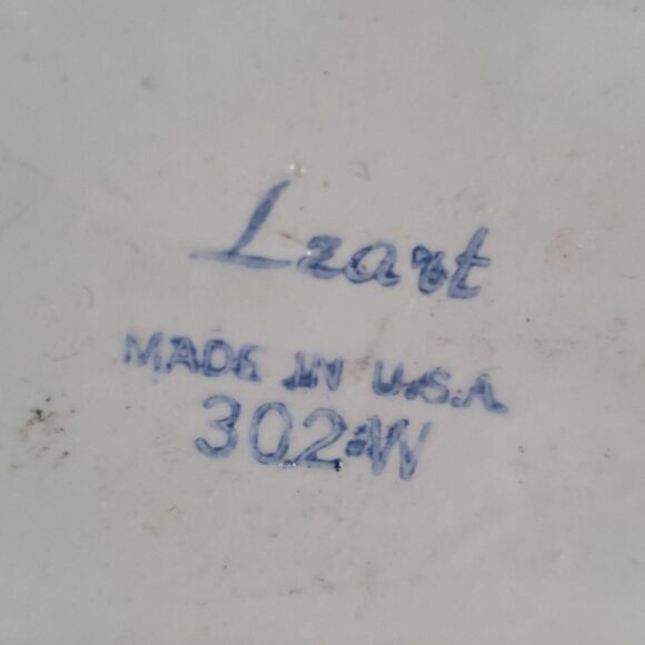 RARE Vintage Leart Five 5 Finger Bud Vase with Grapes Design 302W - Picture 8 of 9